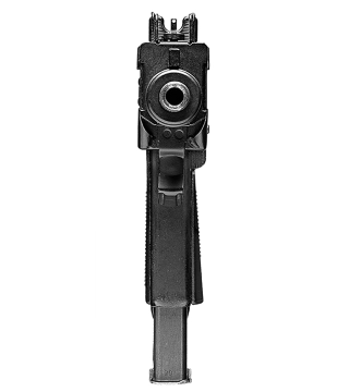 Illustration for article titled What Guns Look Like Point Blank